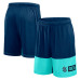 Seattle Kraken Logo Athletic Navy Best of the Best Shorts Seattle Kraken Logo Athletic Navy Best of the Best Shorts