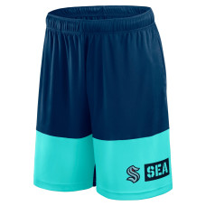 Seattle Kraken Logo Athletic Navy Best of the Best Shorts