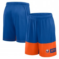 New York Islanders Logo Athletic Royal Best of the Best Shorts New York Islanders Logo Athletic Royal Best of the Best Shorts