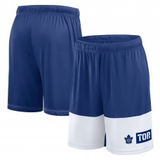 Шорты Toronto Maple Leafs Logo Athletic Blue Best of the Best
