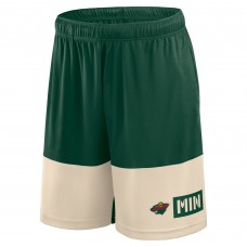 Шорты Minnesota Wild Logo Athletic Green Best of the Best