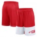 Detroit Red Wings Logo Athletic Red Best of the Best Shorts