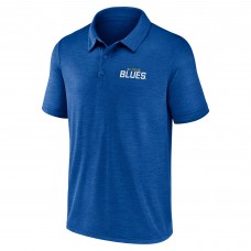 St. Louis Blues Logo Athletic Blue Unstoppable Polo