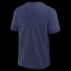 Seattle Kraken Logo Athletic Heather Navy Success T-Shirt