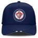 Бейсболка Winnipeg Jets Fanatics Navy 2025 NHL Draft Authentic Pro On-Stage Podium A-Frame