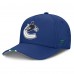 Бейсболка Vancouver Canucks Fanatics Blue 2025 NHL Draft Authentic Pro On-Stage Podium A-Frame