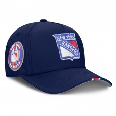 Бейсболка New York Rangers Fanatics Navy 2025 NHL Draft Authentic Pro On-Stage Podium A-Frame Бейсболка New York Rangers Fanatics Navy 2025 NHL Draft Authentic Pro On-Stage Podium A-Frame