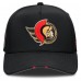 Бейсболка Ottawa Senators Fanatics Black 2025 NHL Draft Authentic Pro On-Stage Podium A-Frame