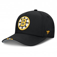 Бейсболка Boston Bruins Fanatics Black 2025 NHL Draft Authentic Pro On-Stage Podium A-Frame