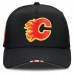 Бейсболка Calgary Flames Fanatics Black 2025 NHL Draft Authentic Pro On-Stage Podium A-Frame
