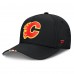 Бейсболка Calgary Flames Fanatics Black 2025 NHL Draft Authentic Pro On-Stage Podium A-Frame
