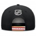 Бейсболка Calgary Flames Fanatics Black 2025 NHL Draft Authentic Pro On-Stage Podium A-Frame