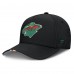 Бейсболка Minnesota Wild Fanatics Black 2025 NHL Draft Authentic Pro On-Stage Podium A-Frame
