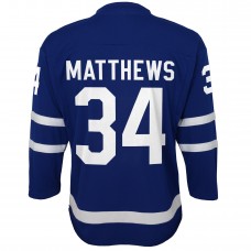 Toddler Toronto Maple Leafs Auston Matthews Royal Replica Player Jersey