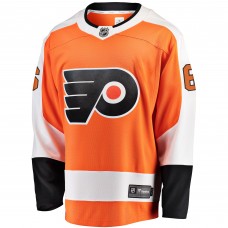 Джерси Philadelphia Flyers Travis Sanheim Fanatics Orange Breakaway