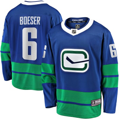 Джерси Vancouver Canucks Brock Boeser Fanatics Blue Breakaway