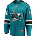 Джерси San Jose Sharks Marc-Edouard Vlasic Fanatics Teal Breakaway