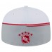 Бейсболка Washington Capitals New Era Gray/White Vintage Color Dip 59FIFTY
