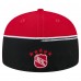 Бейсболка Detroit Red Wings New Era Black/Red Vintage Color Dip 59FIFTY