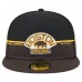 Бейсболка Boston Bruins New Era Brown/Black Vintage Color Dip 59FIFTY