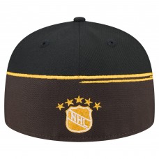 Boston Bruins New Era Brown/Black Vintage Color Dip 59FIFTY Fitted Hat