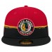 Бейсболка Chicago Blackhawks New Era Black/Red Vintage Color Dip 59FIFTY