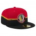 Бейсболка Chicago Blackhawks New Era Black/Red Vintage Color Dip 59FIFTY