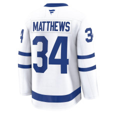 Джерси Auston Matthews Toronto Maple Leafs Fanatics Away Premium - White