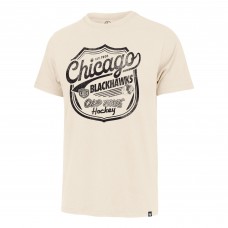 Футболка Chicago Blackhawks 47 Cream Poke Check Franklin