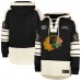 Толстовка Chicago Blackhawks 47 Black Blue Line Heritage Lacer