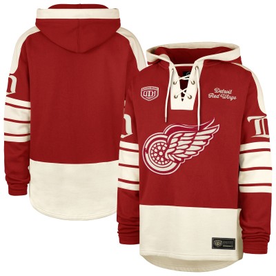 Толстовка Detroit Red Wings 47 Blue Line Heritage Lacer - Red