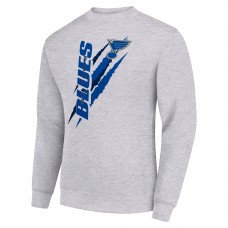 Кофта St. Louis Blues Starter  Color Scratch - Heather Gray