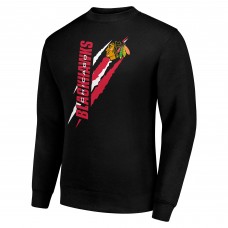 Кофта Chicago Blackhawks Starter  Color Scratch - Black
