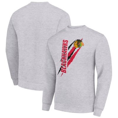Кофта Chicago Blackhawks Starter  Color Scratch - Heather Gray