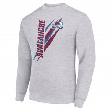 Кофта Colorado Avalanche Starter Heather Gray Color Scratch