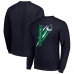 Vancouver Canucks Starter Navy Color Scratch Pullover Sweatshirt