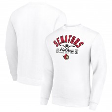 Шайба Кофта Ottawa Senators Starter Stick And Logo Fleece - White