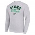 Кофта Dallas Stars Starter Stick And Logo Fleece - Heather Gray