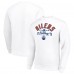 Кофта Edmonton Oilers Starter White Stick And Puck Logo Fleece