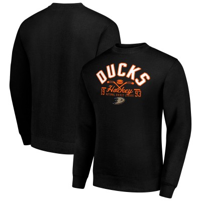 Кофта Anaheim Ducks Starter Black Stick And Logo Fleece