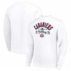 Кофта Montreal Canadiens Starter Stick And Logo Fleece - White