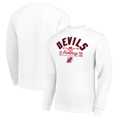 Кофта New Jersey Devils Starter Stick And Logo Fleece - White