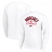 Кофта Carolina Hurricanes Starter White Stick And Puck Logo Fleece