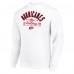Кофта Carolina Hurricanes Starter White Stick And Puck Logo Fleece