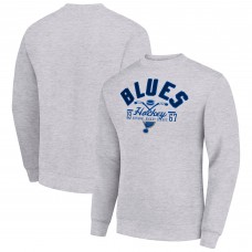 Кофта St. Louis Blues Starter Stick And Logo Fleece - Heather Gray