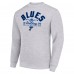Кофта St. Louis Blues Starter Stick And Logo Fleece - Heather Gray