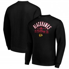 Кофта Chicago Blackhawks Starter Stick And Logo Fleece - Black