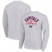 Кофта Washington Capitals Starter Heather Gray Stick And Puck Logo Fleece
