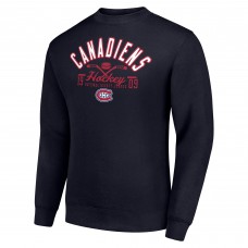 Кофта Montreal Canadiens Starter Navy Stick And Puck Logo Fleece