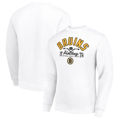Кофта Boston Bruins Starter White Stick And Logo Fleece